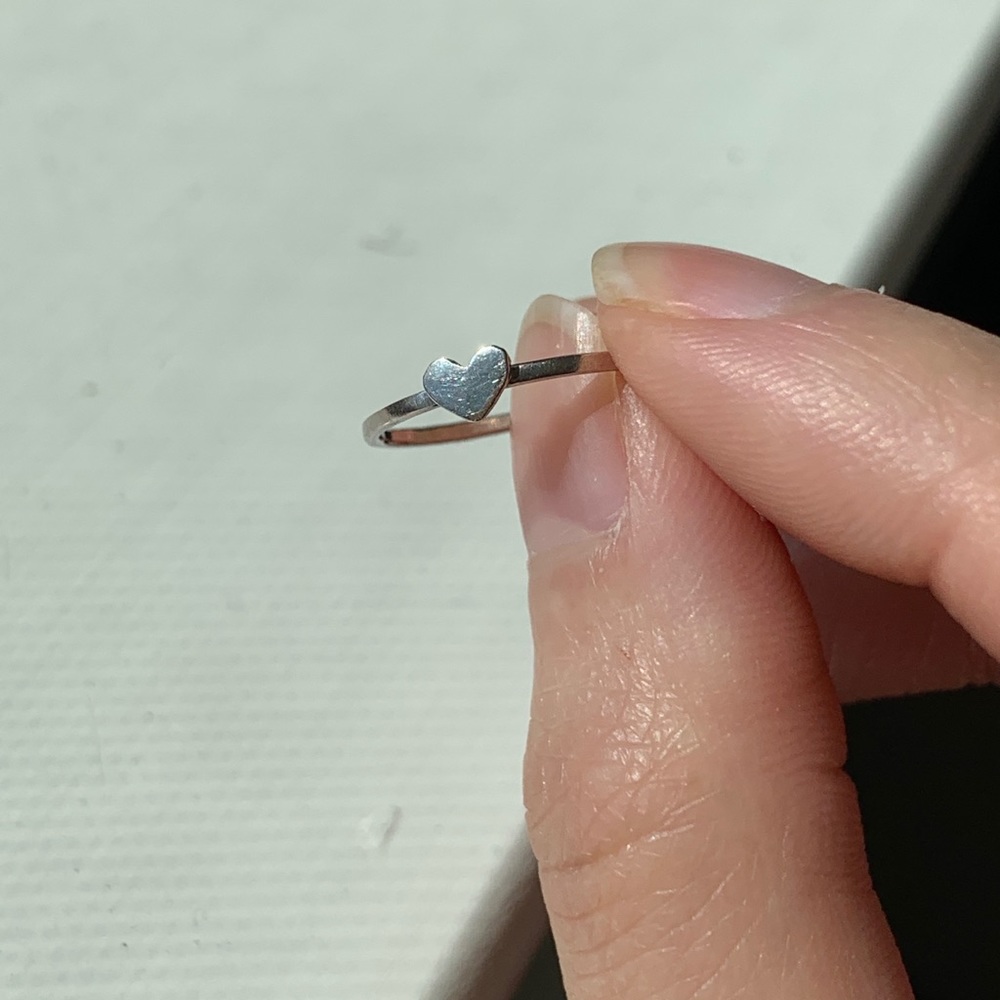 Sterling Silver Heart Ring
